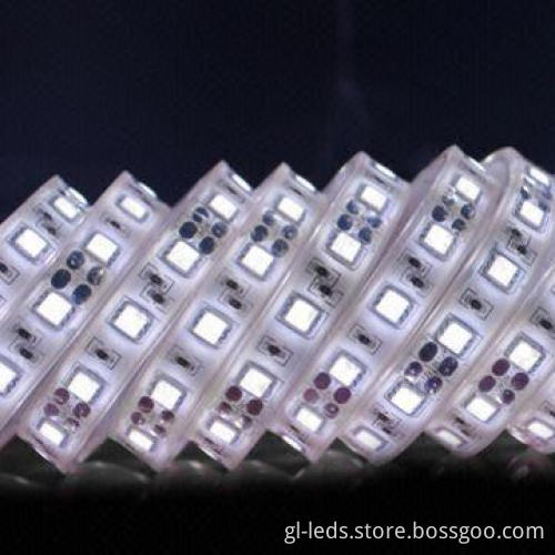 LED Strip light with 12 or 24V Input Voltage, Various Colors are Available